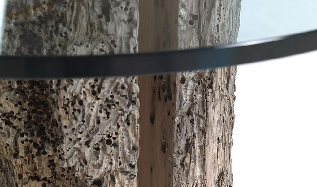 Tisch Vice aus Briccole-Holz