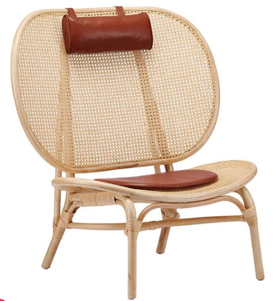 Nomad Chair  Bambus-Rattanstuhl | NORR11, Design Hansen & Hyldahl  Green  Living