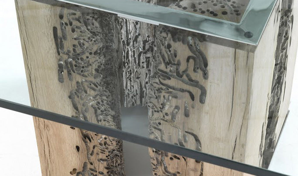Tisch Versa aus Briccole-Holz
