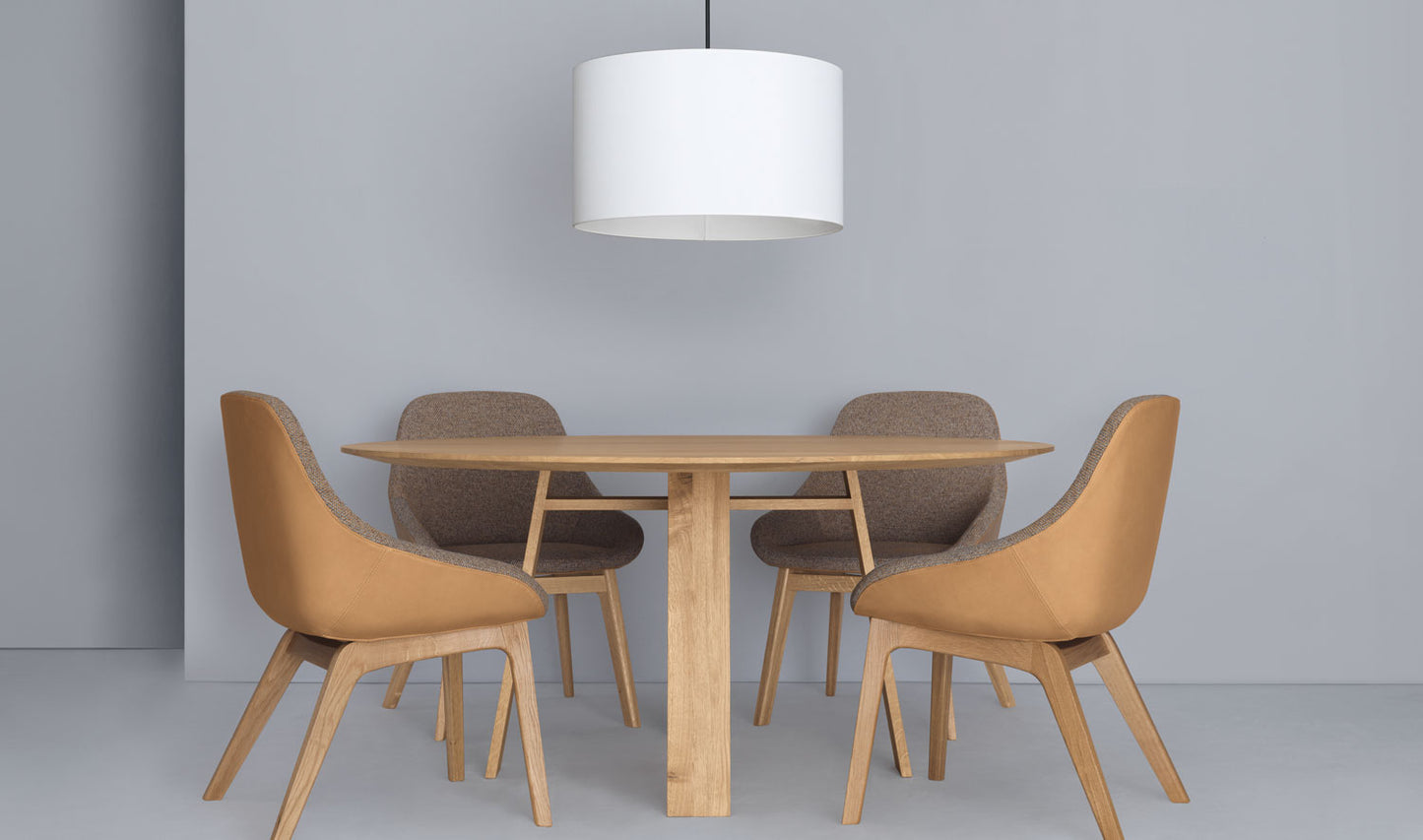 Noon 1 Textil-weiss von Zeitraum bei Green Living