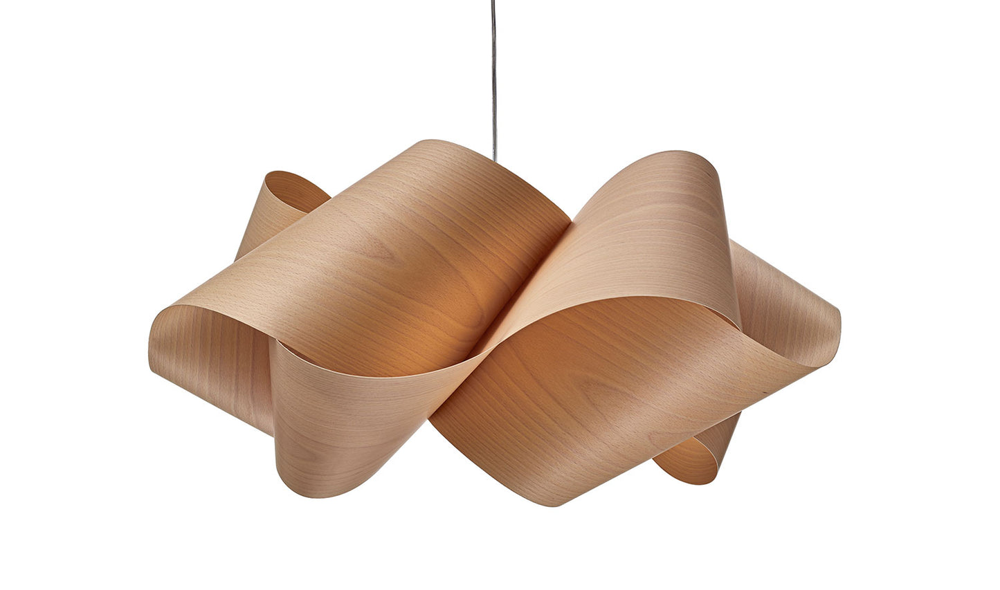 Pendelleuchte Swirl Buche_CHW22 / Large