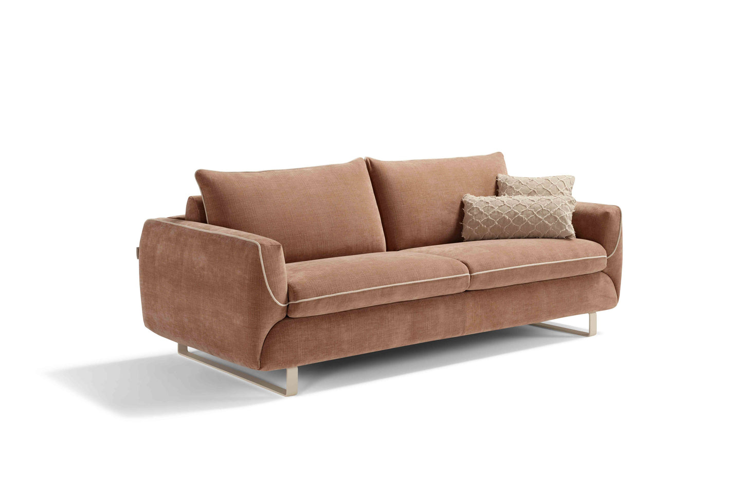 Canapé convertible Cannes Dienne Salotti | véritable matelas | revêtement lavable
