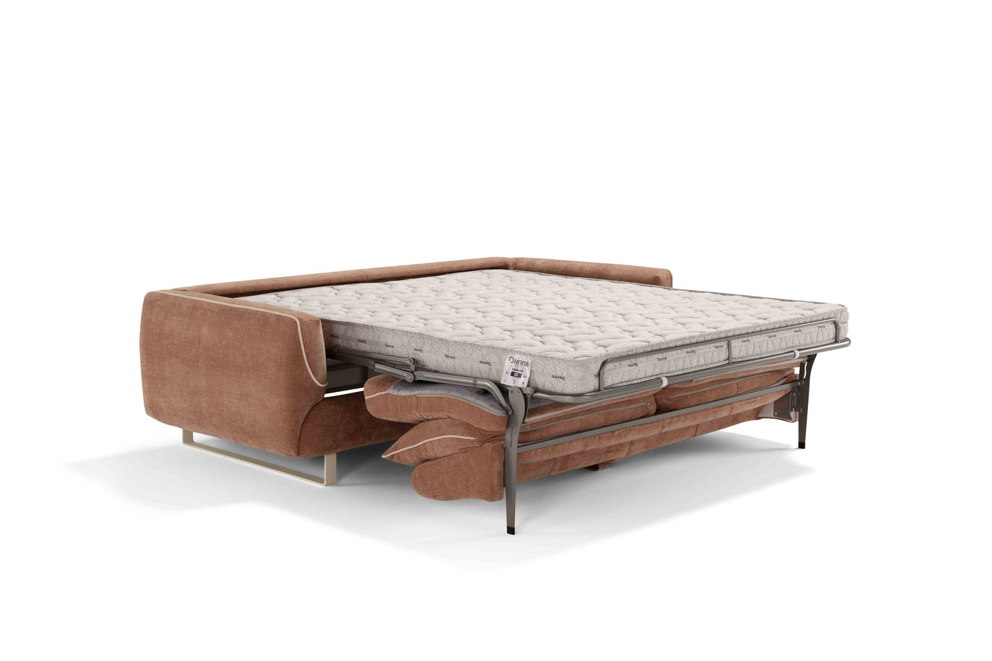 Canapé convertible Cannes Dienne Salotti | véritable matelas | revêtement lavable
