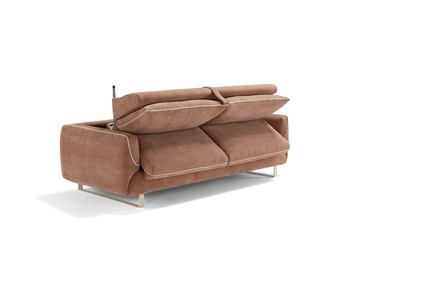 Canapé convertible Cannes Dienne Salotti | véritable matelas | revêtement lavable