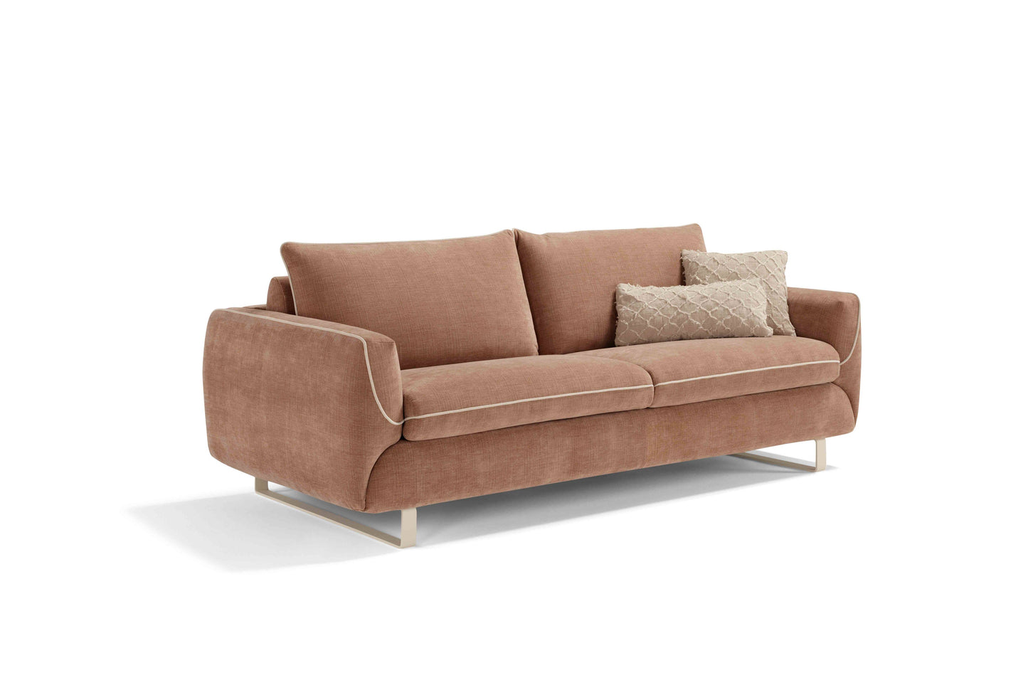 Canapé convertible Cannes Dienne Salotti | véritable matelas | revêtement lavable
