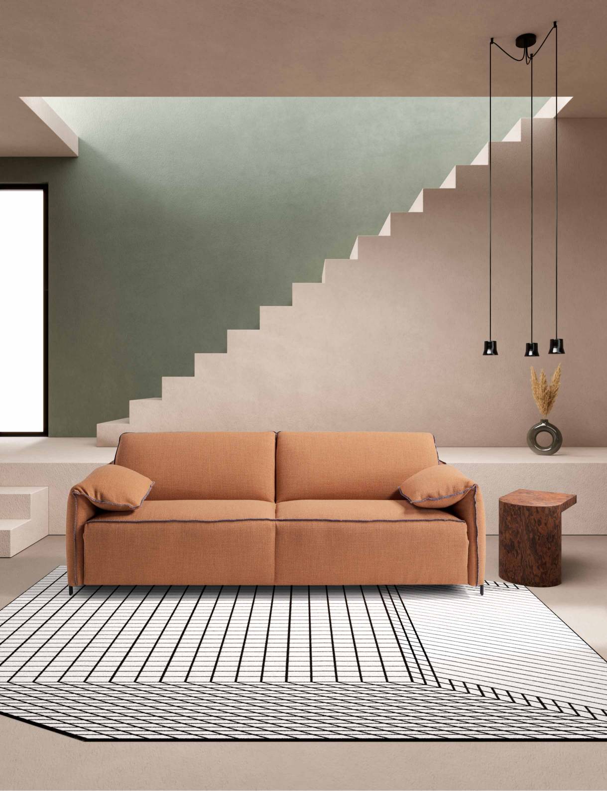 Sofa Bed Cloud Dienne Salotti | Comfort & Design | Removable Cover