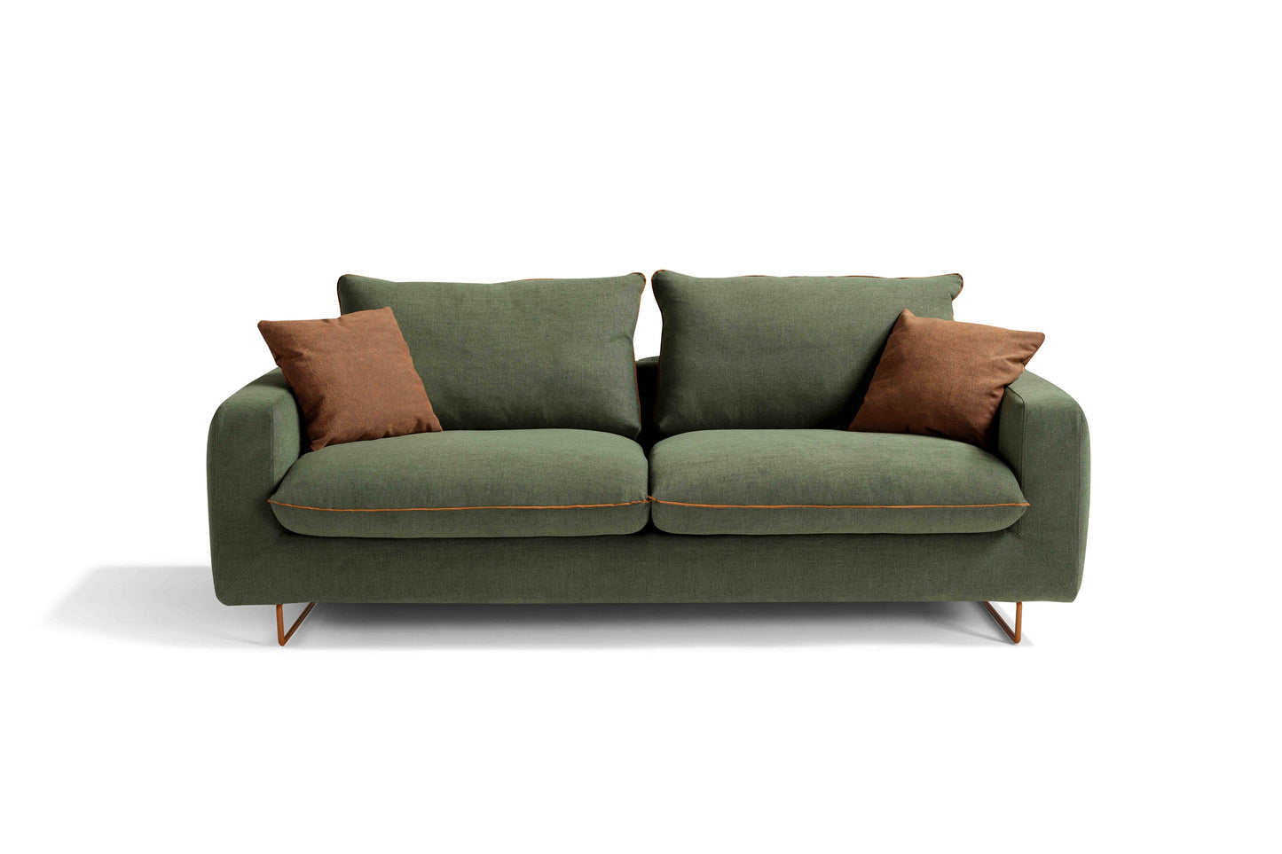 Schlafsofa Club Dienne Salotti | echte Matratze | Bezug abnehmbar