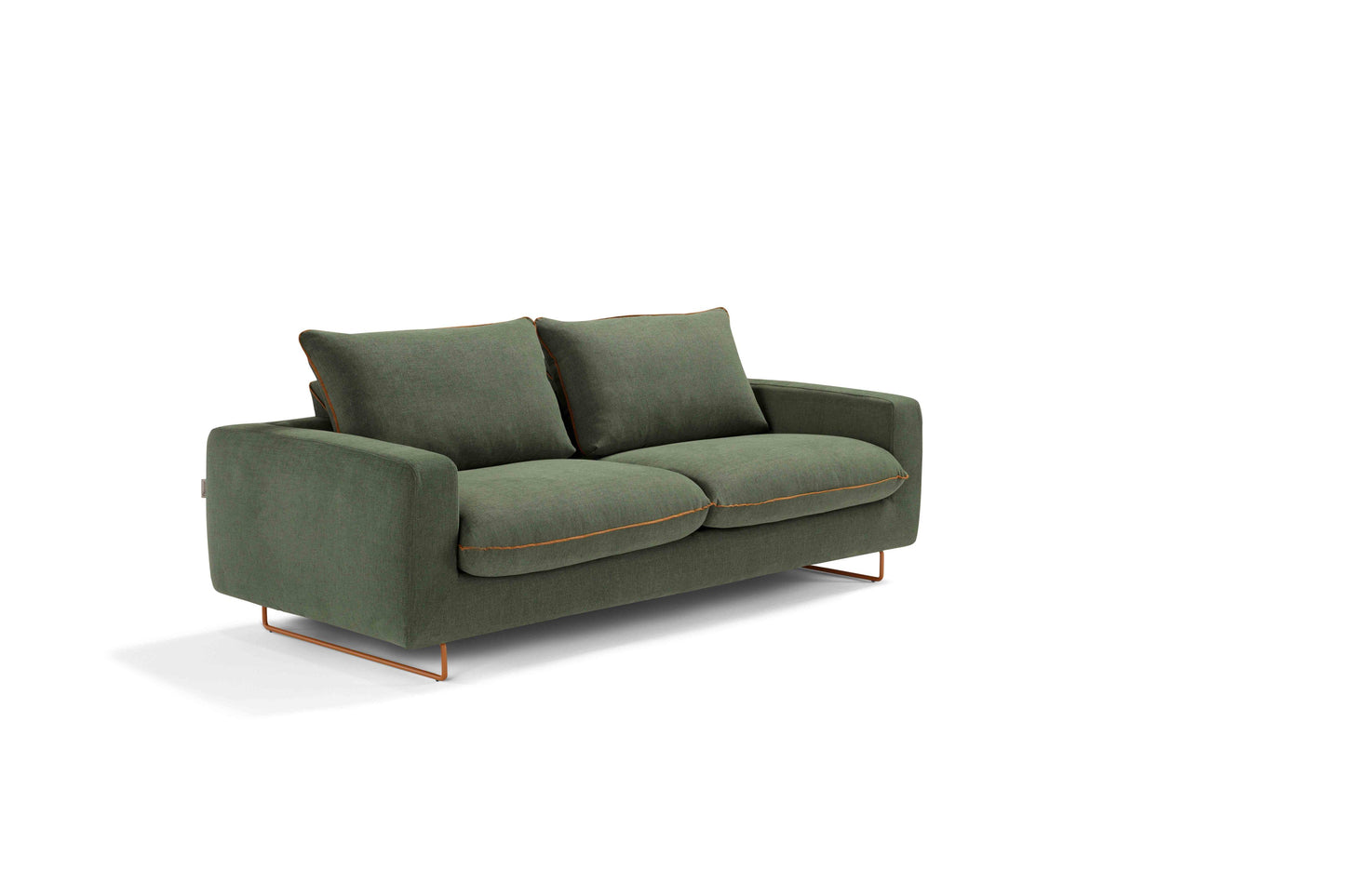 Schlafsofa Club Dienne Salotti | echte Matratze | Bezug abnehmbar