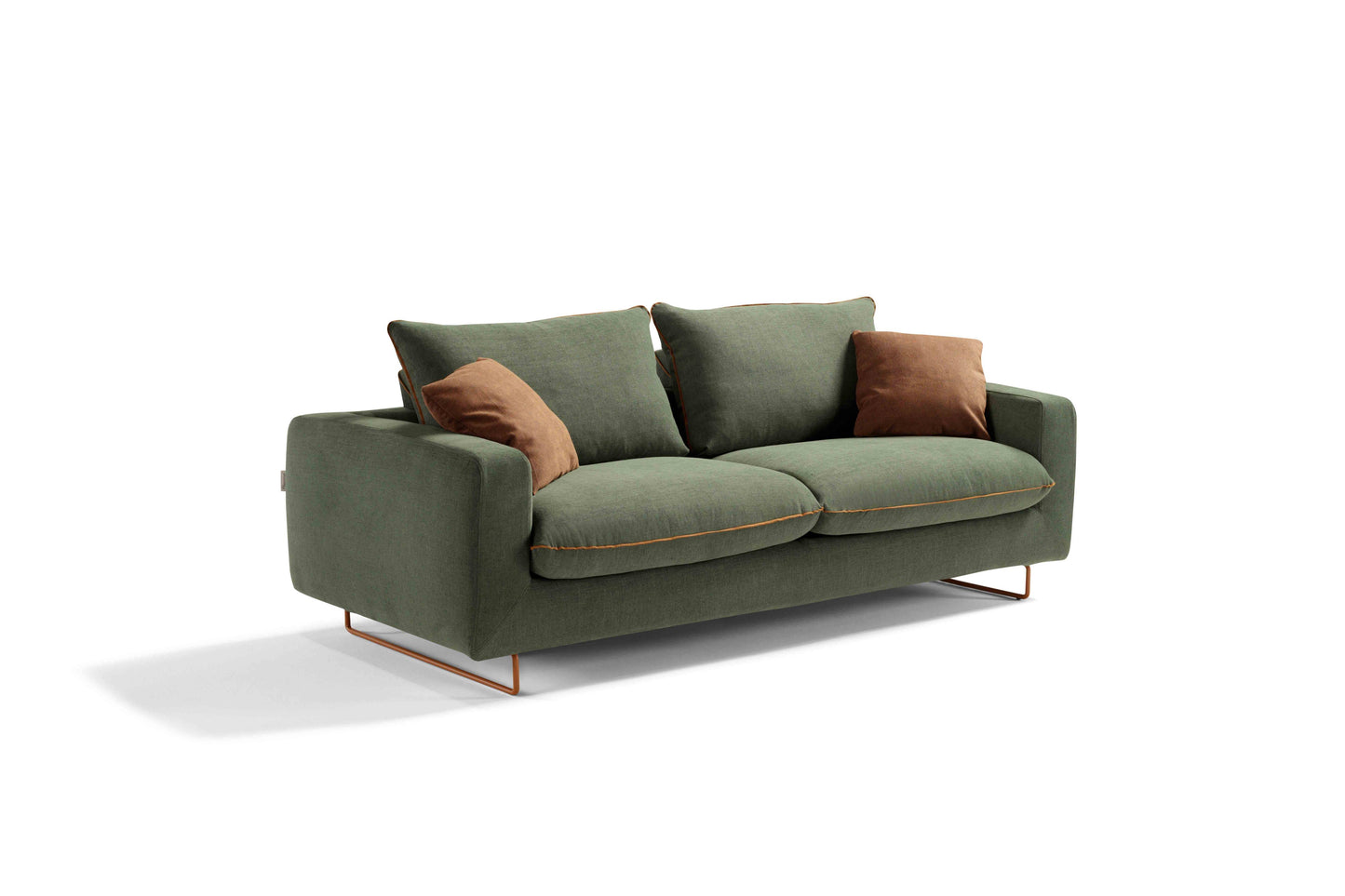 Schlafsofa Club Dienne Salotti | echte Matratze | Bezug abnehmbar