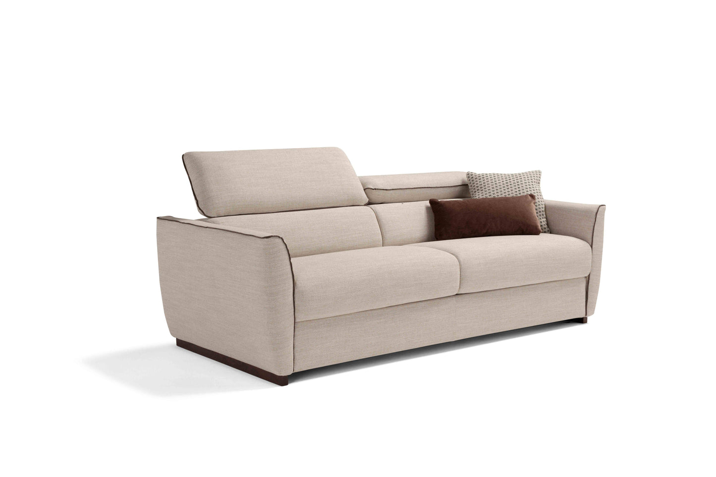 Canapé-lit Fellini Dienne Salotti | véritable matelas | housse lavable