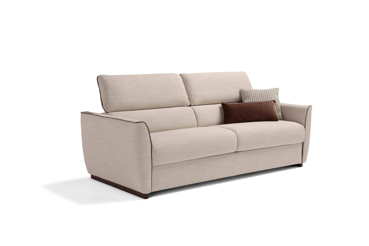Canapé-lit Fellini Dienne Salotti | véritable matelas | housse lavable