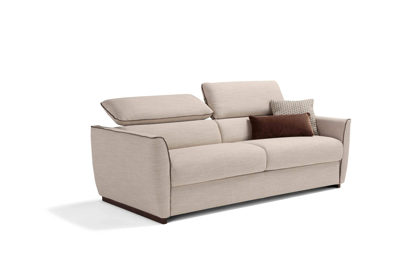 Canapé-lit Fellini Dienne Salotti | véritable matelas | housse lavable