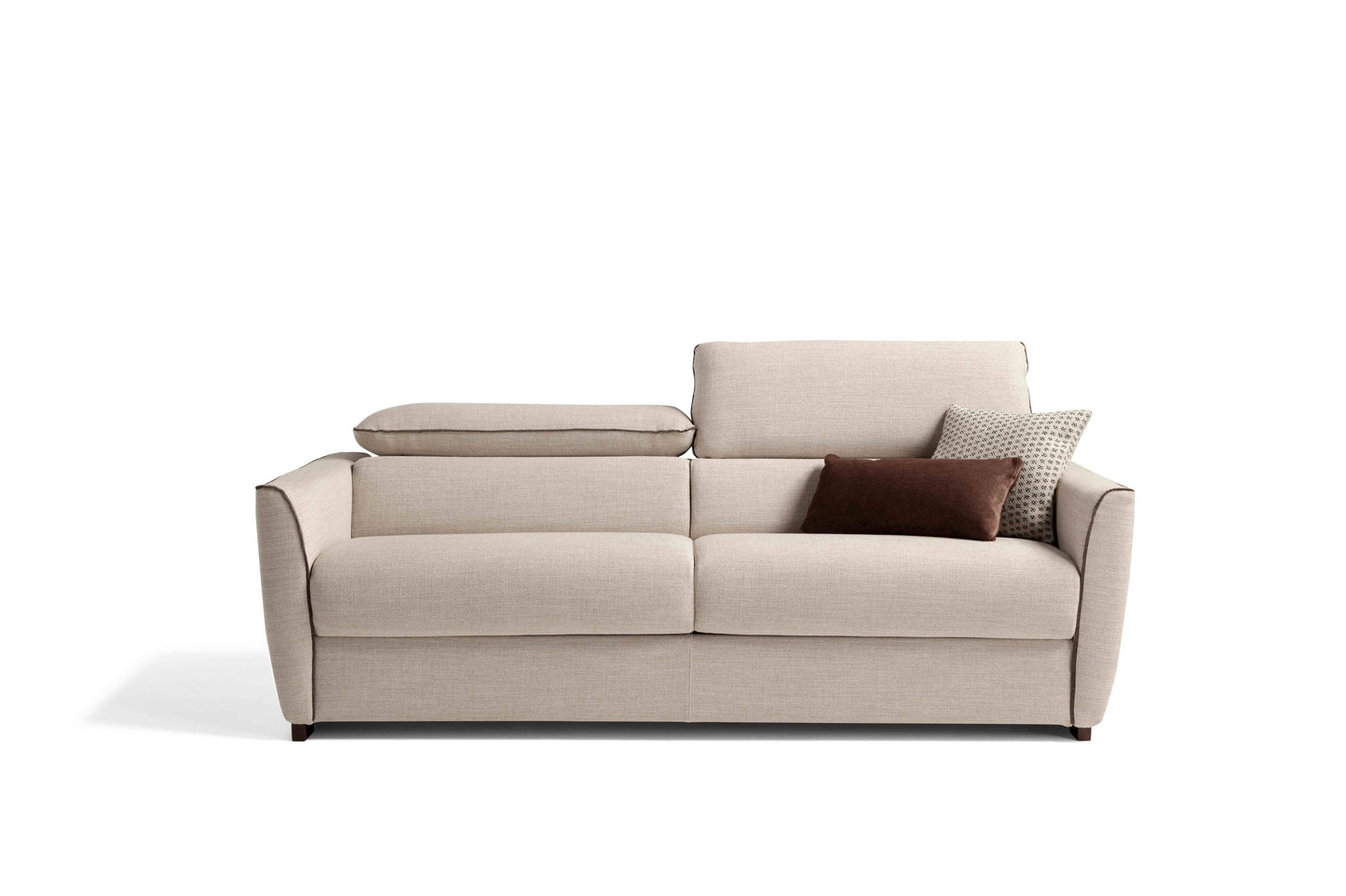 Canapé-lit Fellini Dienne Salotti | véritable matelas | housse lavable