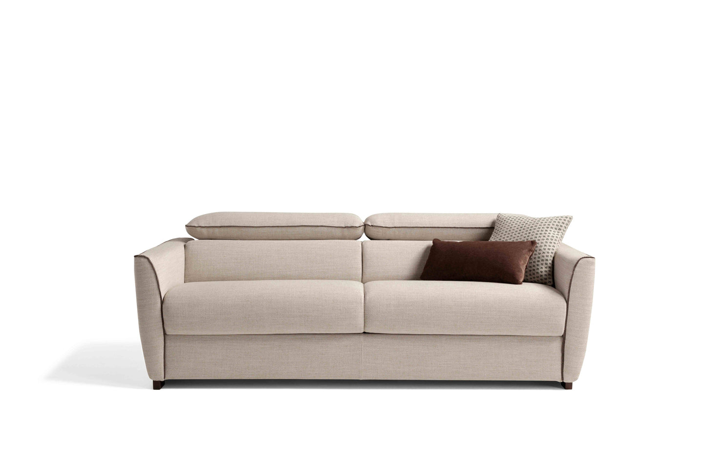 Canapé-lit Fellini Dienne Salotti | véritable matelas | housse lavable
