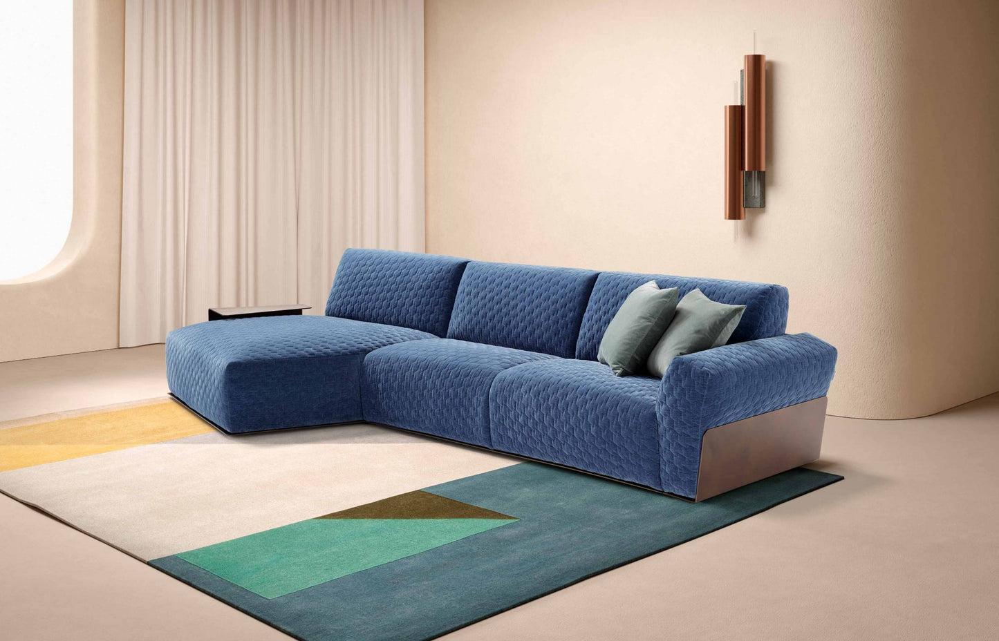 Sofa Bed Bubble Corner Dienne Salotti | Comfort & Design | Removable Cover