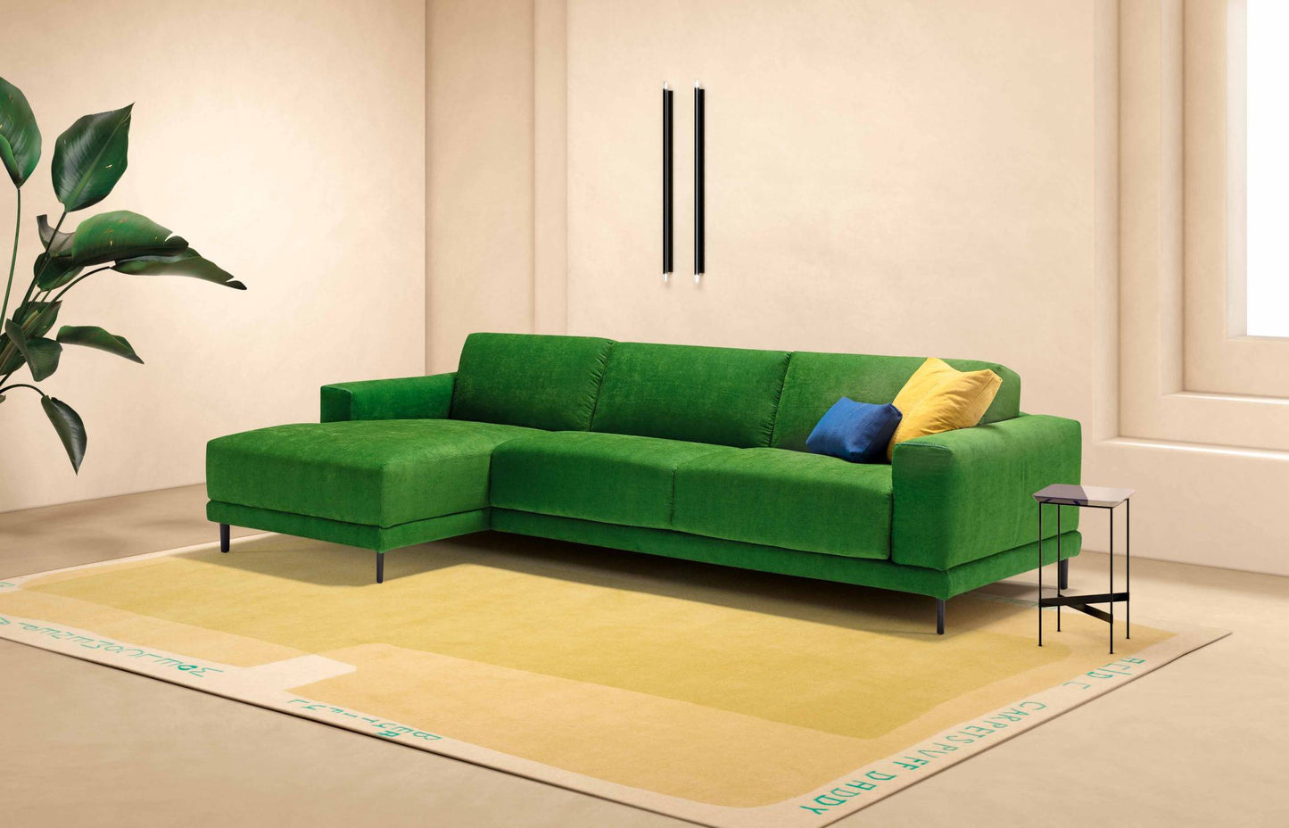 Sofa Bed Naxos Corner | clean design | removable cover