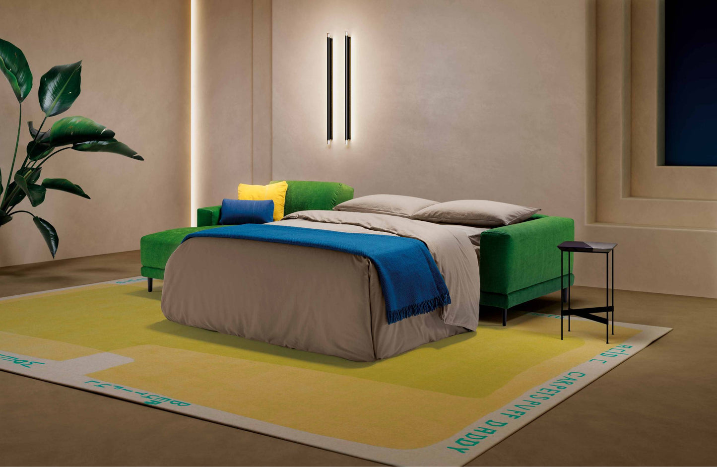 Sofa Bed Naxos Corner | clean design | removable cover