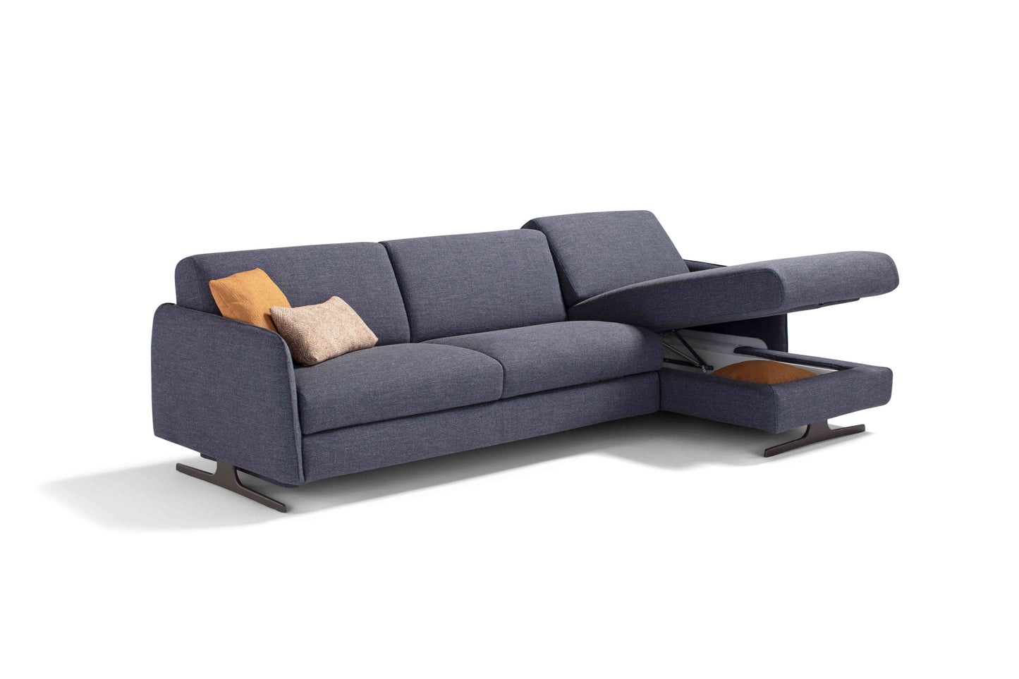 Schlafsofa Revival Corner | Komfort & Retro Design | Bezug abnehmbar