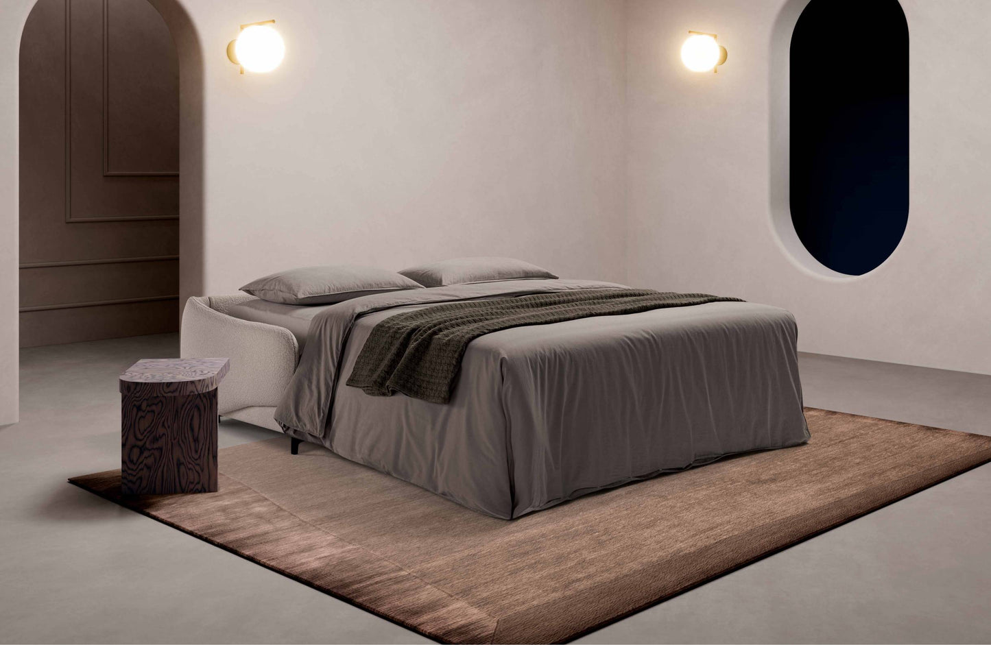 Canapé convertible Tea par Dienne | vrai matelas | housse lavable