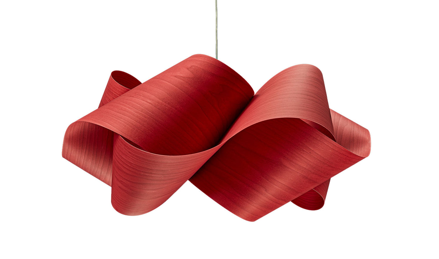 Pendelleuchte Swirl Rot_CHW26 / Small