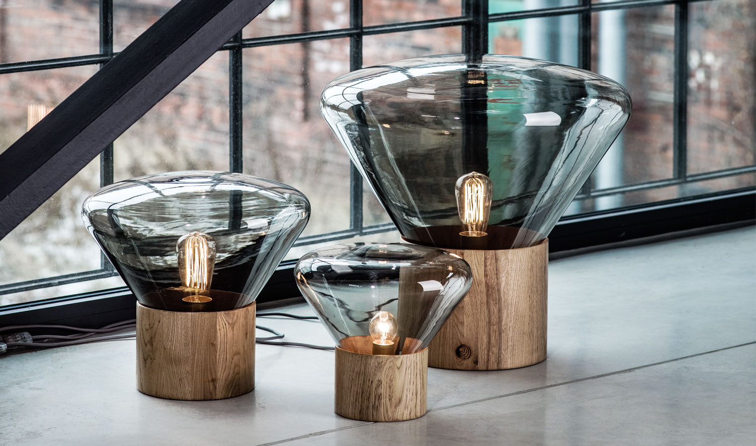 Bodenleuchte Muffin Wood