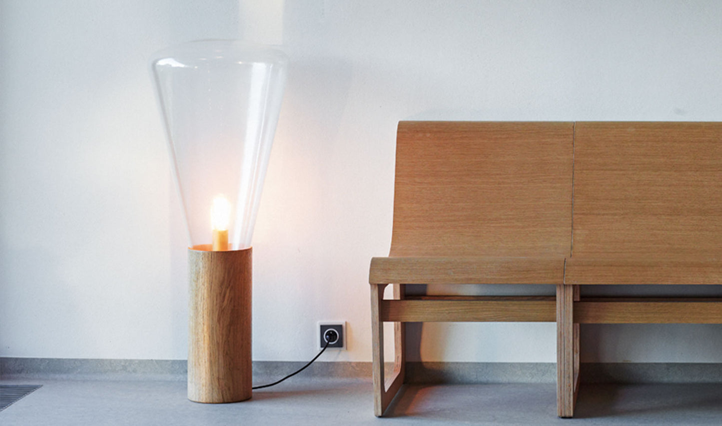 Stehleuchte Muffin Wood