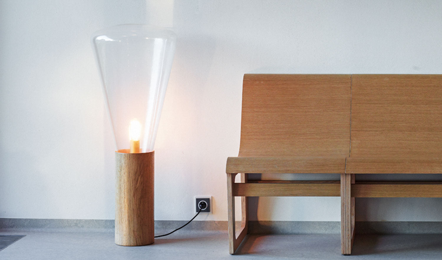 Stehleuchte Muffin Wood