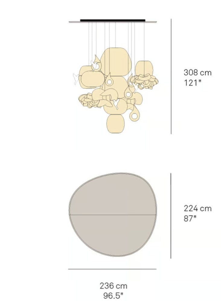 Suspension Candelabro