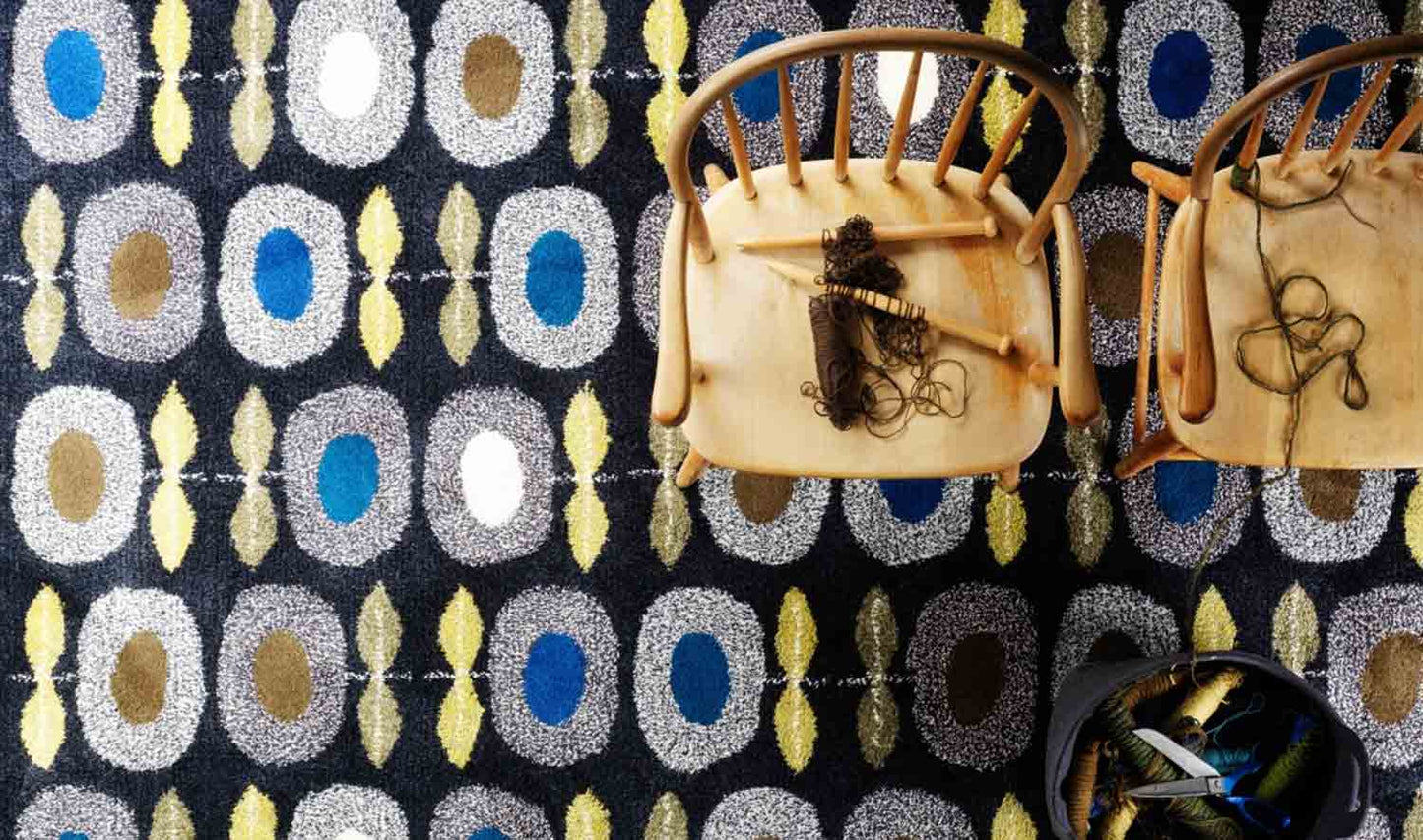 Teppich Daisy Dark