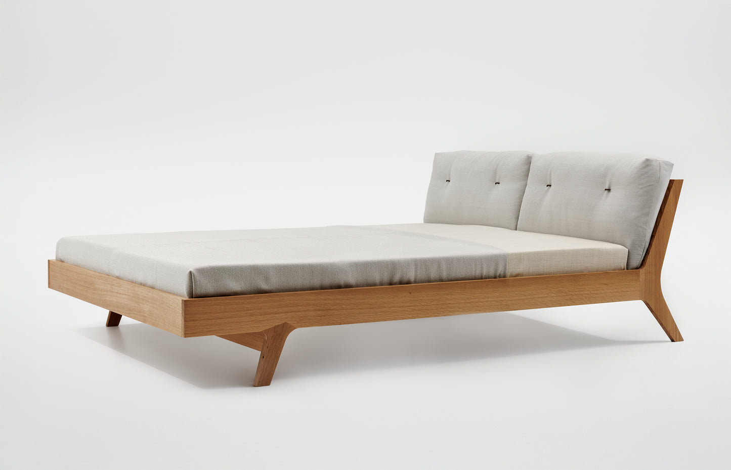 Bett Grand Mellow (ohne Lattenrost, ohne Polster)