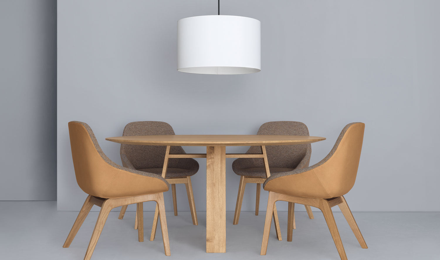Noon 1 Textil-weiss von Zeitraum bei Green Living