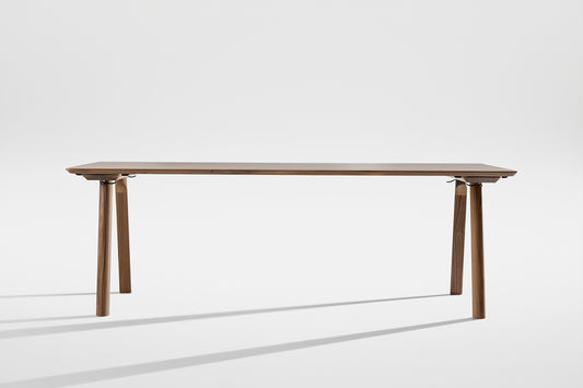 Table en bois massif Rail