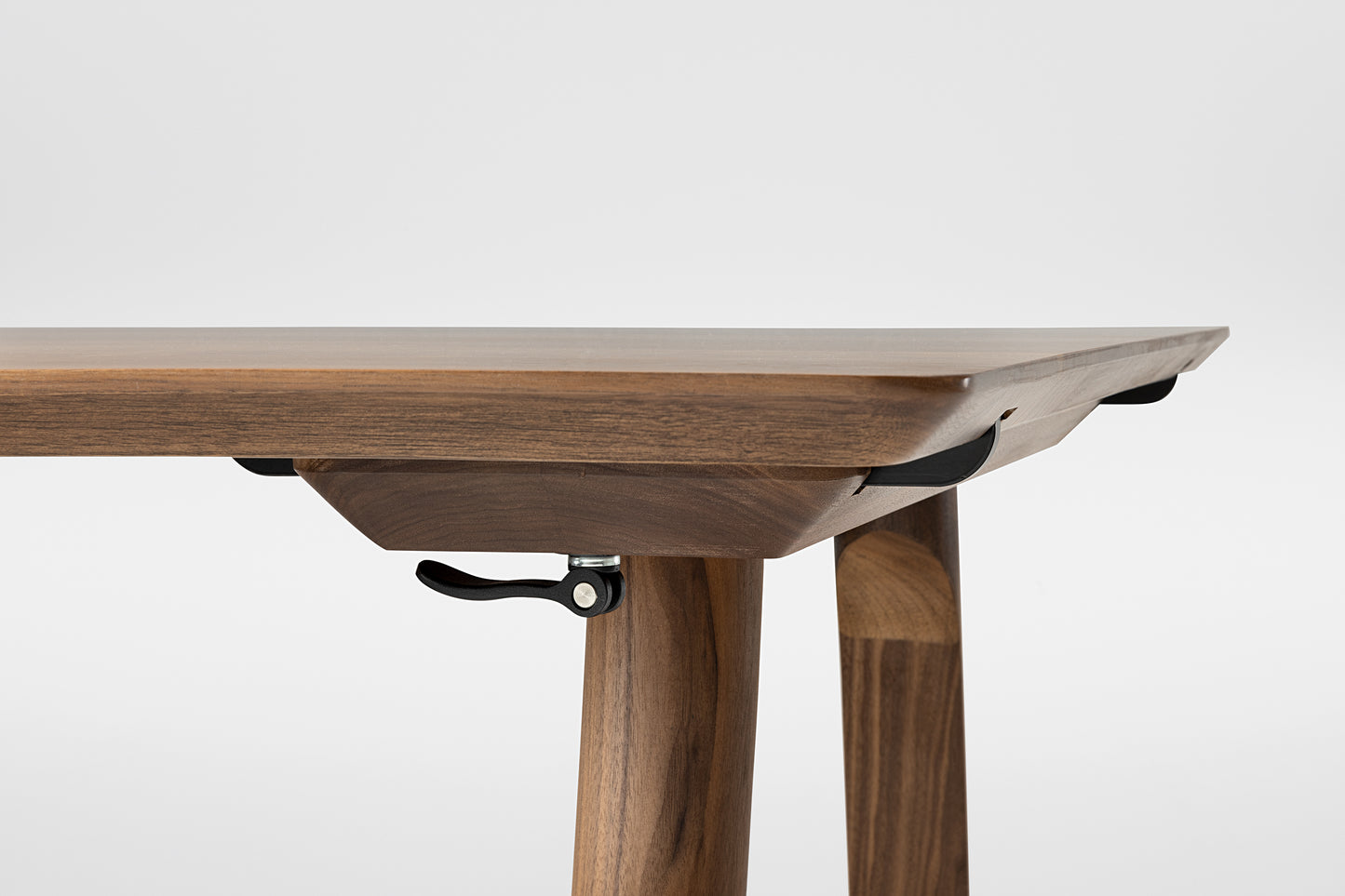 Table en bois massif Rail